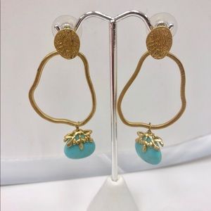 ZokyDoky Jewelry - Genuine Turquoise Dangle Earrings, NWT ZokyDoky Jewelry - Genuine Turquoise Dangle Earrings, NWT